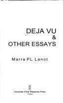 Tapa de Deja vu & other essays