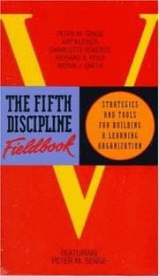 Tapa de The Fifth Discipline Fieldbook