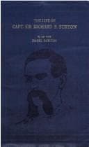 Tapa de The life of Captain Sir Richard F. Burton
