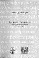 Tapa de Las voces perdurables