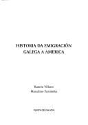 Tapa de Historia da emigración galega a America