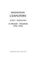 Tapa de Ślady przełomu