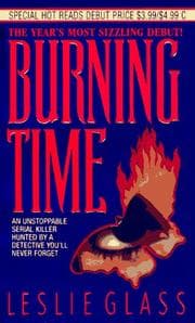 Tapa de Burning Time (April Woo Suspense Novels)