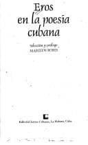 Tapa de Eros en la poesía cubana