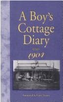 Tapa de A boy's cottage diary, 1904