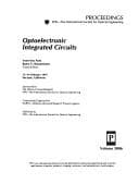 Tapa de Optoelectronic integrated circuits
