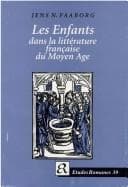 Tapa de Les enfants dans la littérature française du Moyen Age