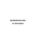 Tapa de Métropolisation et politique