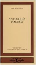 Tapa de Antología poética