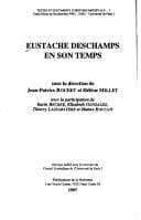 Tapa de Eustache Deschamps en son temps