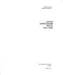 Tapa de Atelier Lotte Jacobi, Berlin, New York