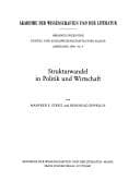 Tapa de Strukturwandel in Politik und Wirtschaft