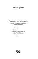 Tapa de O canto e a memória