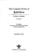Tapa de The complete works of Kālidāsa