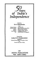 Tapa de 50 years of India's independence