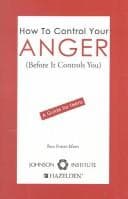 Tapa de How to control your anger (before it controls you)