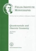 Tapa de Quasicrystals and discrete geometry