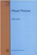 Tapa de Mixed motives