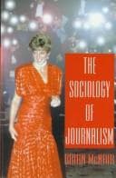 Tapa de The sociology of journalism