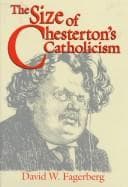 Tapa de The size of Chesterton's Catholicism