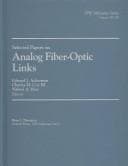 Tapa de Selected papers on analog fiber-optic links