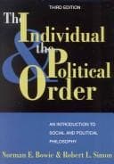 Tapa de The individual and the political order