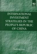 Tapa de International investment strategies in the People's Republic of China
