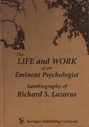 Tapa de The life and work of an eminent psychologist