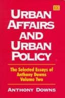 Tapa de Urban affairs and urban policy