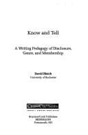 Tapa de Know and tell