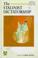 Tapa de The Stalinist Dictatorship (Arnold Readers in History)