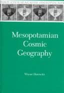 Tapa de Mesopotamian cosmic geography