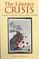 Tapa de The literacy crisis