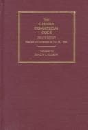 Tapa de The German Commercial Code