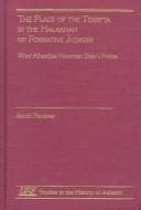 Tapa de The place of the Tosefta in the halakhah of formative Judaism