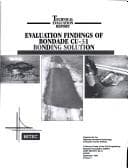 Tapa de Evaluation findings of Bondade CU-31 bonding solution