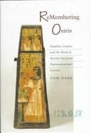 Tapa de Remembering Osiris