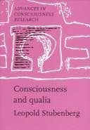 Tapa de Consciousness and qualia