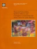 Tapa de Financial vulnerability, spillover effects, and contagion