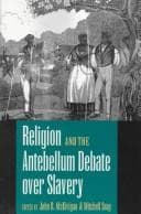 Tapa de Religion and the Antebellum Debate over Slavery