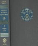 Tapa de American national biography