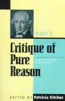 Tapa de Kant's Critique of pure reason