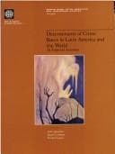 Tapa de Determinants of crime rates in Latin America and the world