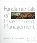 Tapa de Fundamentals of investment management