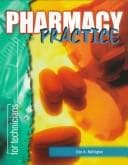 Tapa de Pharmacy practice for technicians