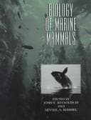 Tapa de Biology of marine mammals