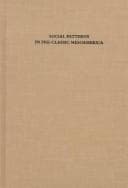 Tapa de Social patterns in pre-classic Mesoamerica