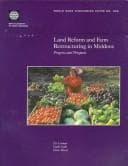 Tapa de Land reform and farm restructuring in Moldova