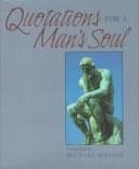 Tapa de Quotations for a man's soul