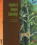 Tapa de Essentials of biological anthropology